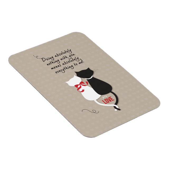 Katter i Kärlek Magnet (Högersidan)