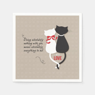 Katter i Kärlek Pappersservett