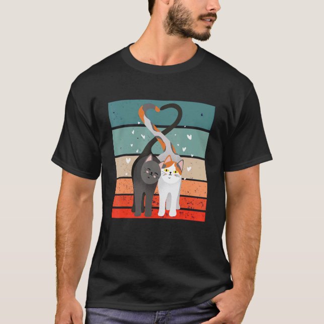 Katter i kärlek t shirt (Framsida)