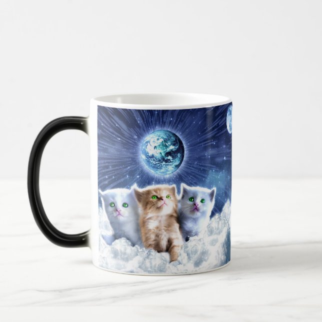 Katter i molnet magisk mugg (Vänster)