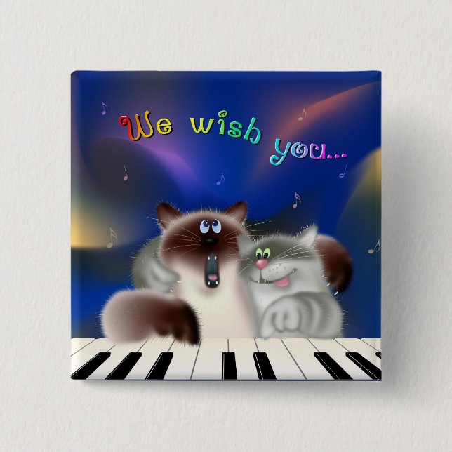 Katter i Piano Knapp (Framsida)