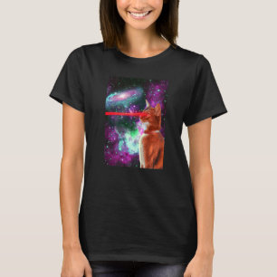Katter i rymden Astral Cosmic Astronaut Galaxy 3 T Shirt