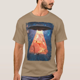 Katter i rymden - Astral Cosmic UFO Astronaut Funn T Shirt