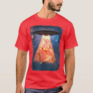 Katter i rymden - Astral Cosmic UFO Astronaut Funn T Shirt