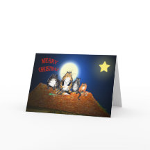 Katter i tak, God jul, humor