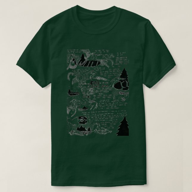 Katter i vaggan t shirt (Design framsida)