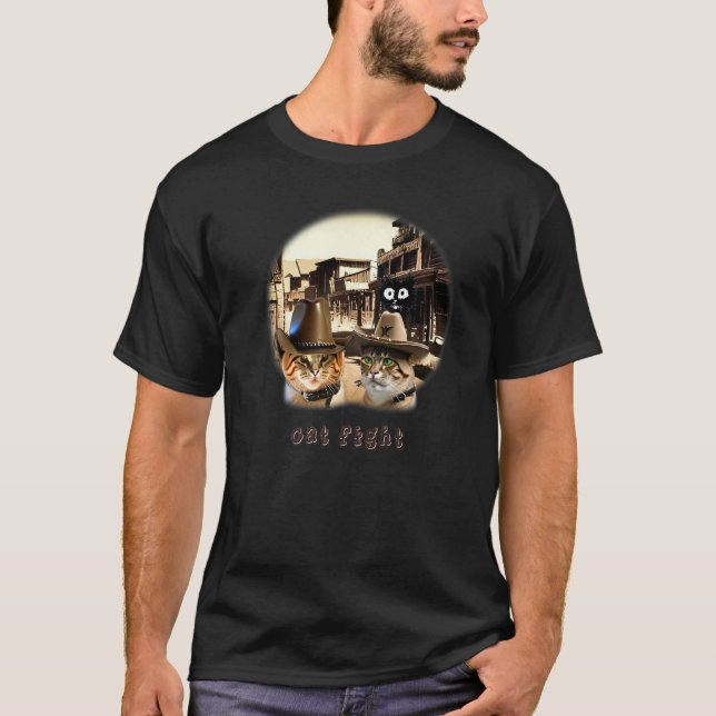 Katter  Jag gör vad jag vill T Shirt (Framsida)