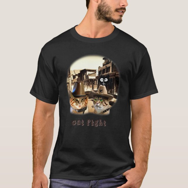 Katter  Jag gör vad jag vill T Shirt (Framsida)