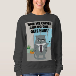 Katter, kaffeoffert t shirt