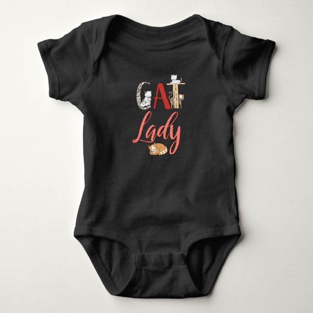 Katter - Katt Dam Katt Älskare T Shirt (Framsida)