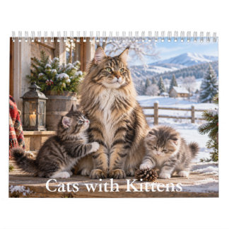 Katter & Kullor Scenisk Kalender