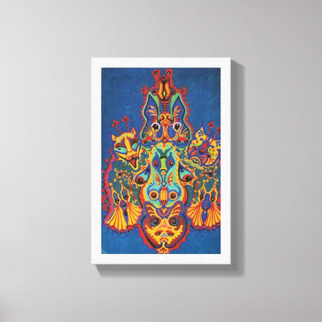 Katter, Louis Wain Canvastryck (Framsida)
