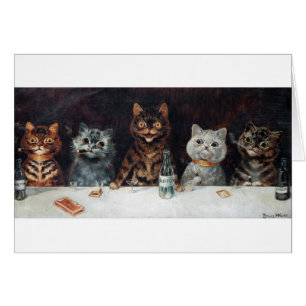Katter, Louis Wain Hälsningskort