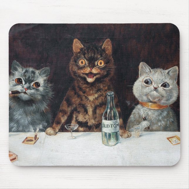 Katter, Louis Wain Musmatta (Framsidan)