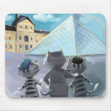 Katter Louvren Paris - Musmattor