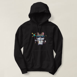 Katter med glasögon för Trollspö av Hoodie