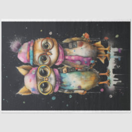 Katter med stänk i färg: Konstnärliga Chickar med 