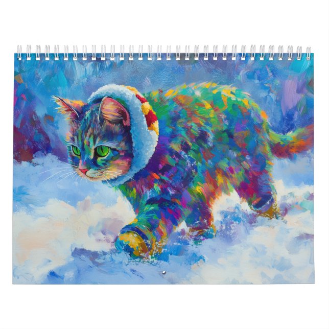 Katter & Morrhår 2026 Kattkalender Kalender (Omslag)