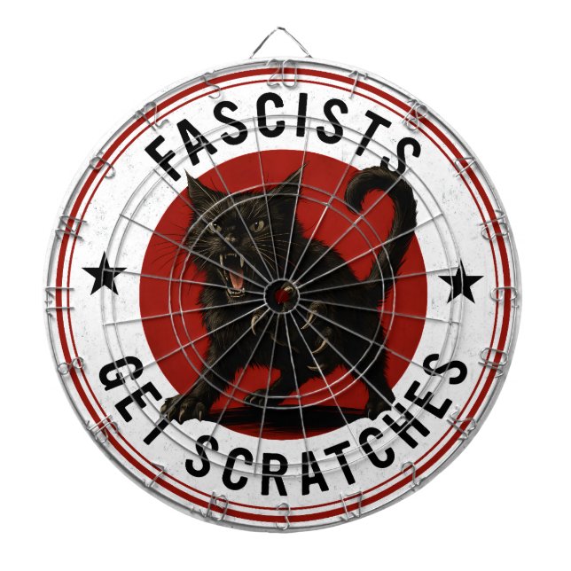 Katter Mot Fascister Darttavla (Framsidan)