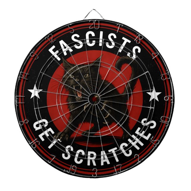 Katter Mot Fascister Darttavla (Framsidan)