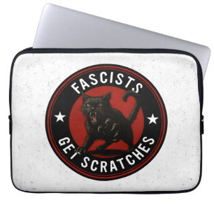 Katter Mot Fascister Laptop Fodral