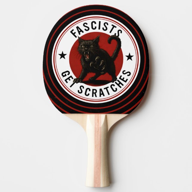 Katter Mot Fascister Pingisracket (Framsidan)