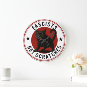 Katter Mot Fascister Stor Klocka