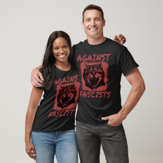 Katter mot fascister. t shirt