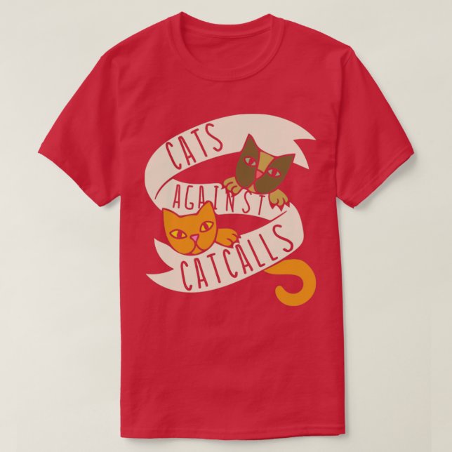 Katter mot katter3 t shirt (Design framsida)