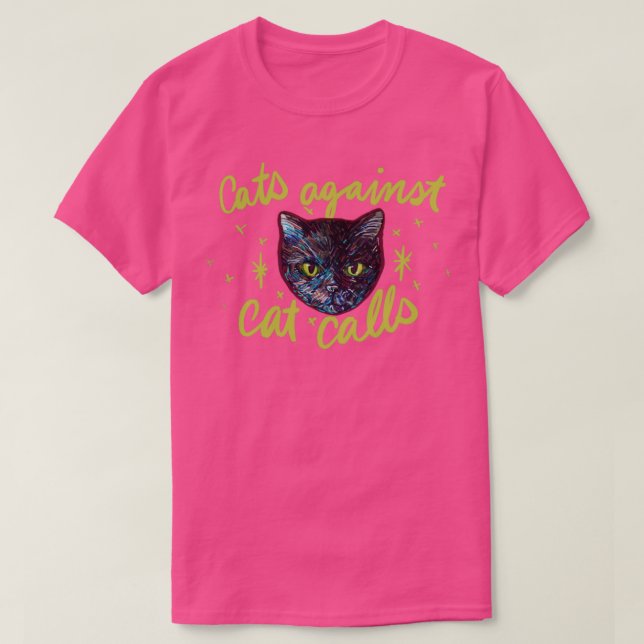 Katter mot katter t shirt (Design framsida)