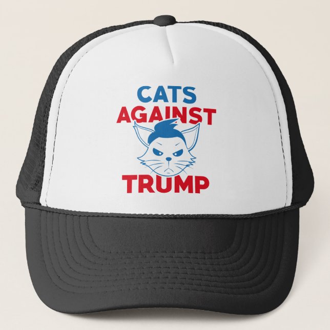 Katter mot trump keps (Framsida)