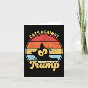 Katter mot Trump-påfrestning 2020 Val Kort