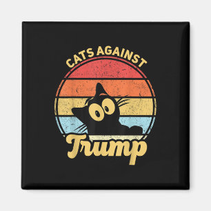 Katter mot Trump-påfrestning 2020 Val Magnet