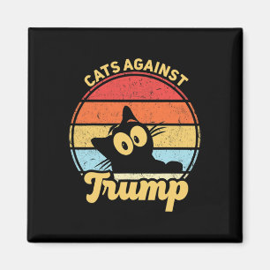 Katter mot Trump-påfrestning 2020 Val Magnet