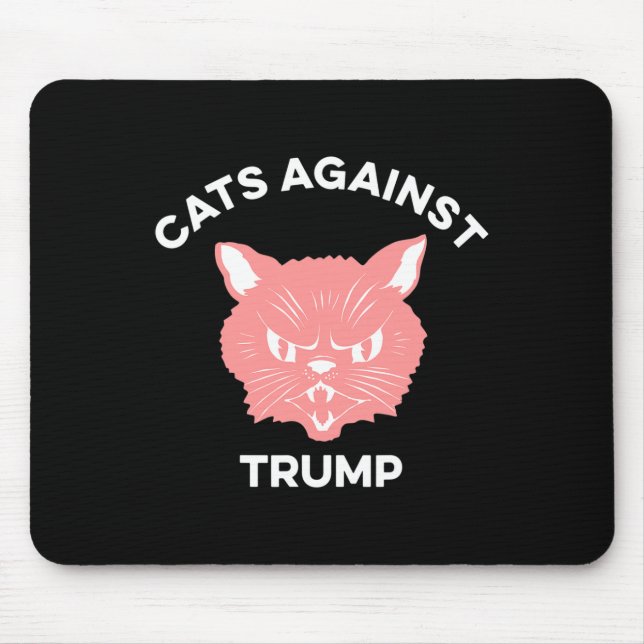 Katter mot Trump politisk protest  Musmatta (Framsidan)