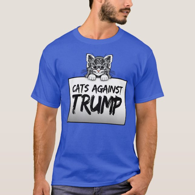KATTER MOT TRUMP T SHIRT (Framsida)