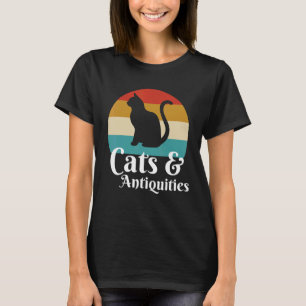 Katter Och Antikviteter T Shirt