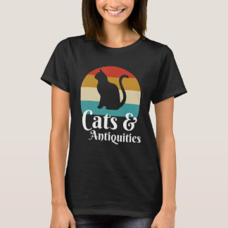 Katter Och Antikviteter T Shirt