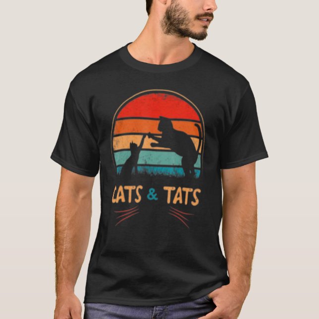 Katter och Ats Essentia T Shirt (Framsida)