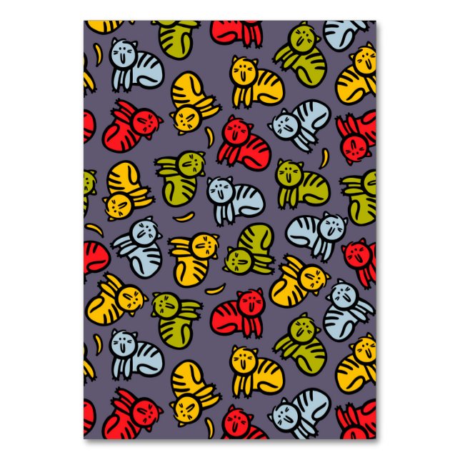 Katter och bananer bordsnummer (Framsidan)