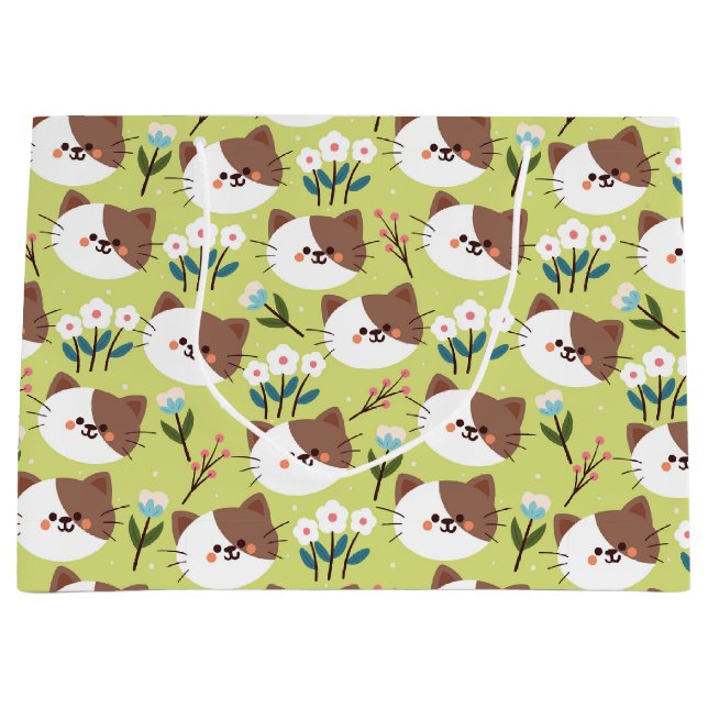 Katter och blommor (Framsidan)