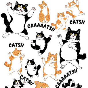 Katter och CAAATS! T Shirt