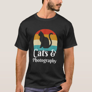 Katter Och Fotografi T Shirt