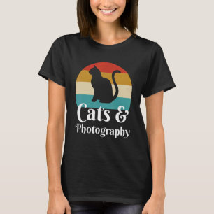 Katter Och Fotografi T Shirt