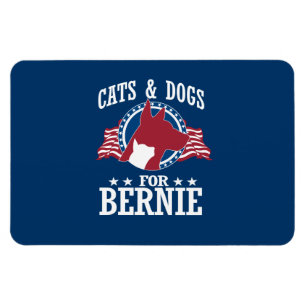 KATTER OCH HUNDAR FÖR BERNIE SLIPMASKINER MAGNET
