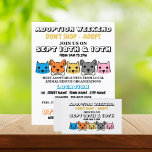 Katter och Hundar, reklam för adoptionshändelse fö Reklamblad<br><div class="desc">Katt & Hundar,  Pet Adoption Event Advertising Flyer från Affärskortet Store.</div>