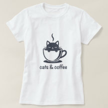 Katter och kaffe Noir Katt Koppen