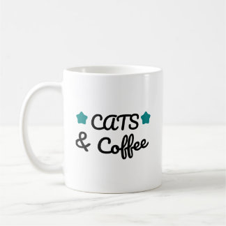 Katter och Kaffe – Söt Kattälskare Kaffe Kaffemugg