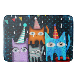 Katter och katter badrumsmatta