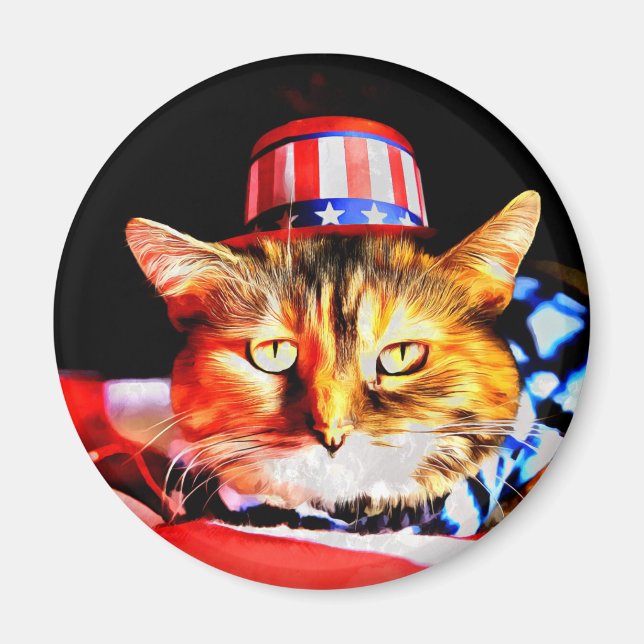 Katter och katter magnet (Framsidan)